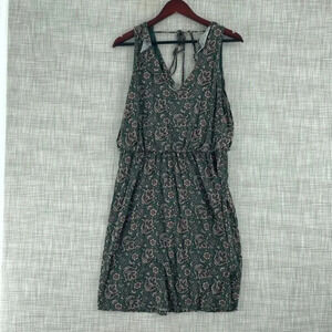 Loft Dress Mini Womens L Floral 3607